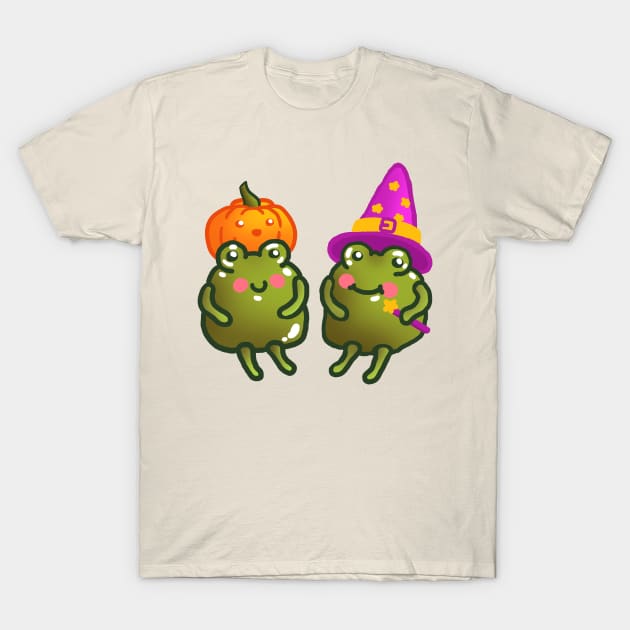 Goblincore Aesthetic Cottagecore Stupid Cute Frog -Halloween- Mycology Fungi Shrooms Mushrooms T-Shirt by NOSSIKKO